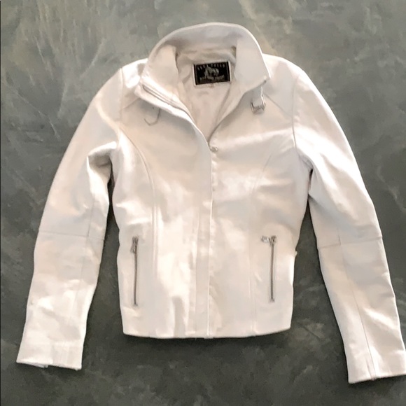 Authentic Italian Leather Moto Jacket - Picture 1 of 4